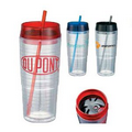 20 Oz. Hot & Cold Swirl Double-Wall Tumbler